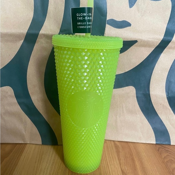 Starbucks Other - Starbucks Lemon Grass Glow In The Dark Studded Tumbler - Fall 2022 - Venti 24oz